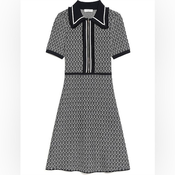 SANDRO KNIT DRESS     NEW CONDITION - Picture 5 of 14